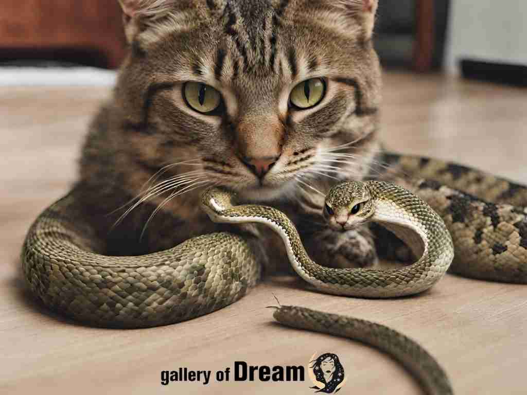 Dream Cat Turning into Snake
